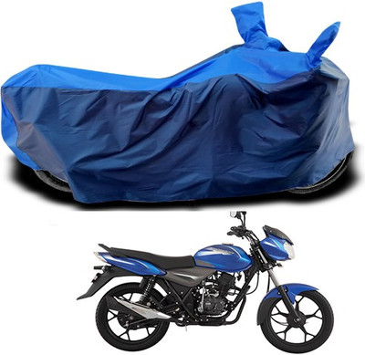 THE REAL ARV Waterproof Two Wheeler Cover for Bajaj(Discover, Blue)