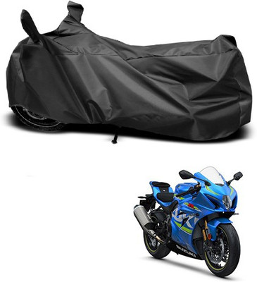 THE REAL ARV Waterproof Two Wheeler Cover for Suzuki(GSX, Black)