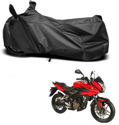APNEK Waterproof Two Wheeler Cover for Bajaj(Pulsar AS 150, Black)