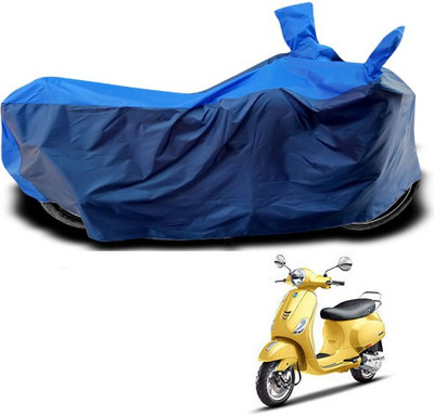 Gavya Waterproof Two Wheeler Cover for Piaggio(Vespa SXL, Blue)