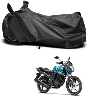 THE REAL ARV Waterproof Two Wheeler Cover for Yamaha(SZ-RR, Black)