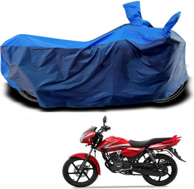 THE REAL ARV Waterproof Two Wheeler Cover for TVS(Pheonix, Blue)