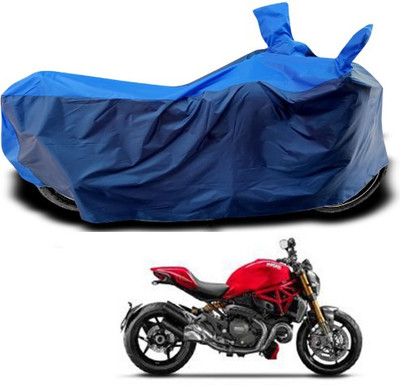 THE REAL ARV Waterproof Two Wheeler Cover for Ducati(Monster 795, Blue)