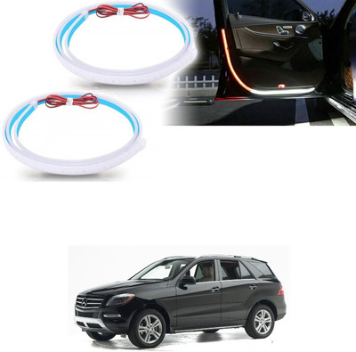 AuTO ADDiCT Car Door Warning lights for Mercedes Benz M-Class Car Fancy Lights(White, Blue)