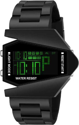 MATTRENDS Silicon Strap Stylish Watch Highlighted Stylish Digital Watch - For Boys & Girls