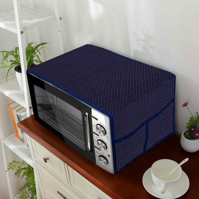 E-Retailer Microwave Oven  Cover(Width: 91 cm, Blue)