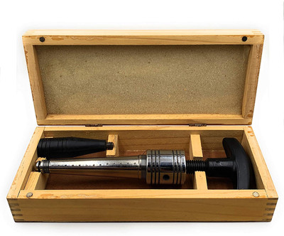Scorpion Ring Stretcher Hand-Operated in Wooden Box Easy to Use Enlarger for Expanding Sizing Plain Band Rings with Markings 2-14 for Jewellery Making & Jewellery Repair