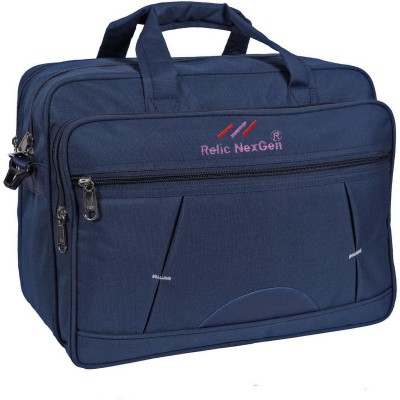 Relic NexGen Office Briefcase Laptop Bags 15.6 Inch for Women and Men Waterproof Messenger Bag(Blue, 30 L)