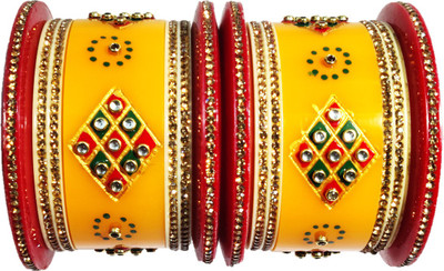 Anshi Creations Plastic Bangle Set(Pack of 10)