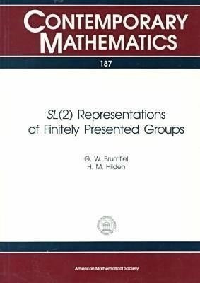 SL2 Representations of Finitely Presented Groups(English, Paperback, unknown)
