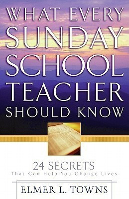 What Every Sunday School Teacher Should Know(English, Paperback, Towns Elmer L.)