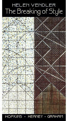 The Breaking of Style(English, Paperback, Vendler Helen)
