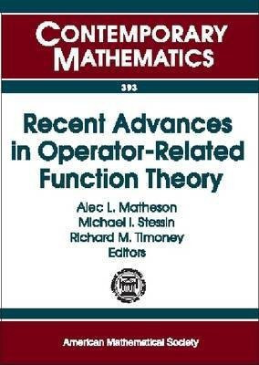 Recent Advances in Operator-Related Function Theory(English, Paperback, unknown)