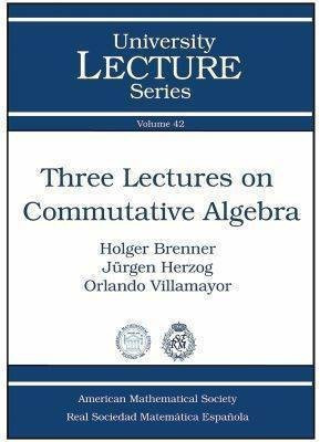 Three Lectures on Commutative Algebra(English, Paperback, unknown)