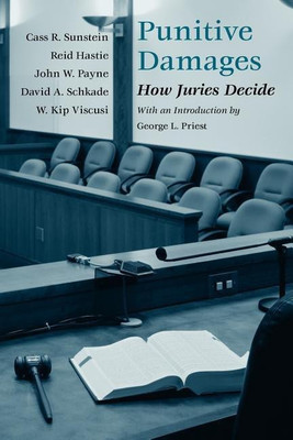 Punitive Damages(English, Paperback, Sunstein Cass R.)