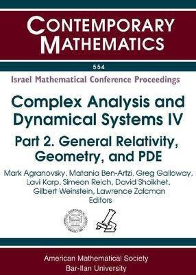 Complex Analysis and Dynamical Systems IV(English, Paperback, unknown)