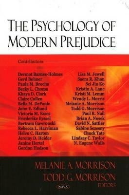 Psychology of Modern Prejudice(English, Hardcover, unknown)