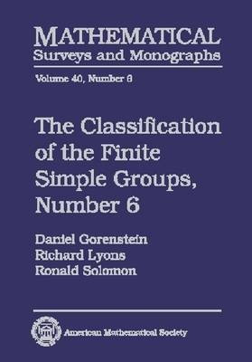 The Classification of the Finite Simple Groups No. 6: Part IV, Special Odd Case(English, Hardcover, unknown)