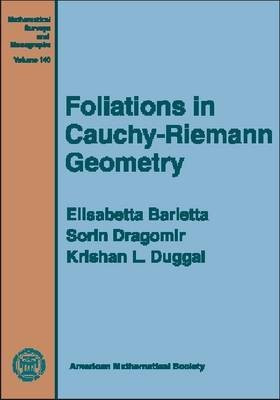 Foliations in Cauchy-Riemann Geometry(English, Hardcover, unknown)