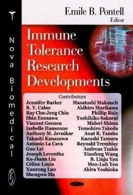 Immune Tolerance Research Developments(English, Hardcover, unknown)