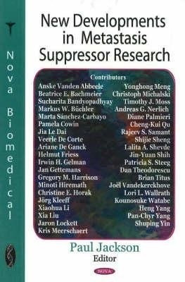 New Developments in Metastasis Suppressor Research(English, Hardcover, unknown)