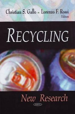 Recycling(English, Hardcover, Gallo Christian S)