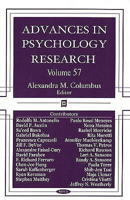 Advances in Psychology Research(English, Hardcover, unknown)