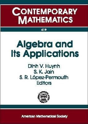 Algebra and Its Applications(English, Paperback, unknown)