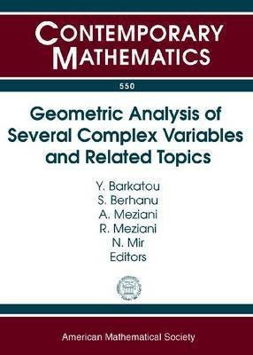 Geometric Analysis of Several Complex Variables and Related Topics(English, Paperback, unknown)