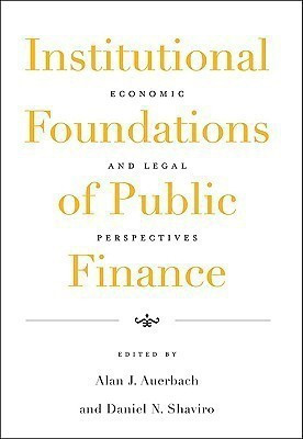 Institutional Foundations of Public Finance(English, Hardcover, unknown)