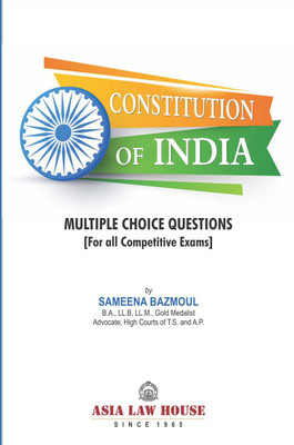 Constitution of India Multiple Choice Questions(Paperback, Sameena Bazmoul)