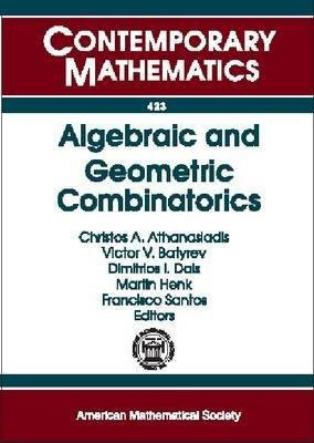 Algebraic and Geometric Combinatorics 1 Edition(English, Paperback, unknown)