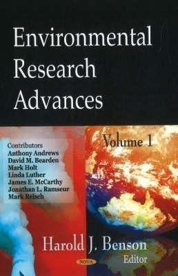 Environmental Research Advances(English, Hardcover, unknown)