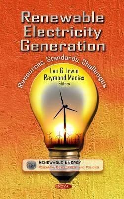 Renewable Electricity Generation(English, Hardcover, unknown)