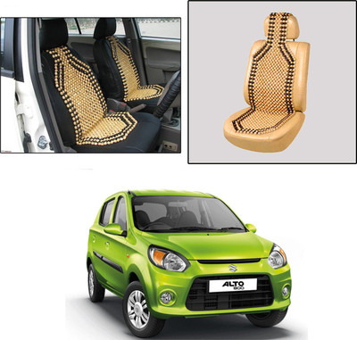 Oshotto Wooden Car Seat Cover For Maruti Alto 800(Without Back Seat Arm Rest, 4 Seater)