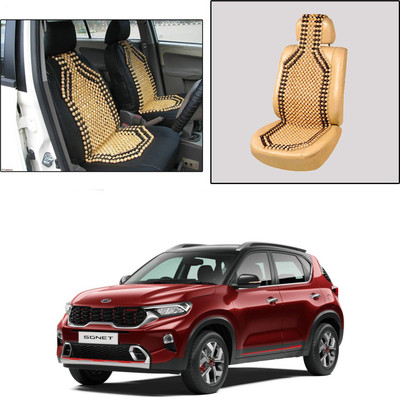 Oshotto Wooden Car Seat Cover For Kia Sonet(NA, Split Back Seat, Without Back Seat Arm Rest, 4 Seater)