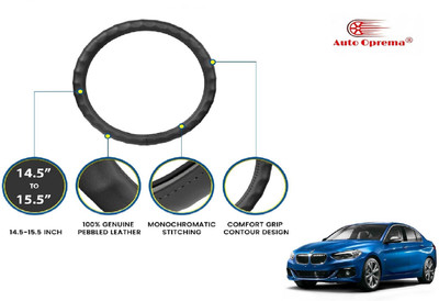 Auto Oprema Steering Cover For BMW 2 Series(Black, Leather)