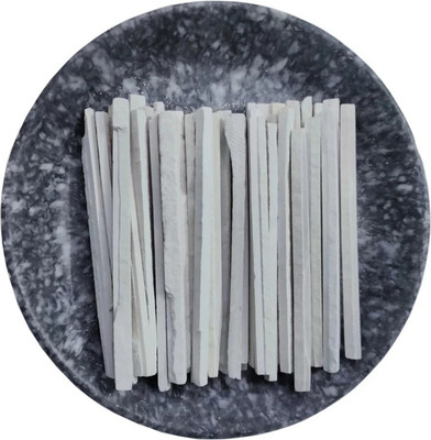 Brighty 100 pcs slate pencil crumbs / tukda udl Billards Chalk box(100 Sticks)