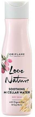 Oriflame Sweden Soothing Micellar Water with Organic Oat & Goji Berry Face Wash(150 ml)