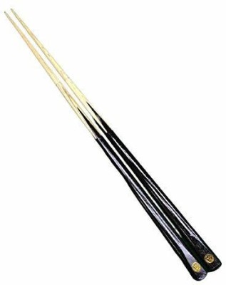 Laxmi Ganesh Billiard LGB246 Billiard Pool and Snooker Black Riley Half 1/2 Joint Cue Stick (Pack of 2 Pcs) Snooker, Pool, Billiards Cue Stick(Wooden)