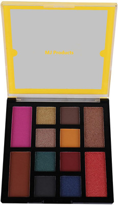 MJ products MJ eyeshadow 12 colours 10 ml(Red)