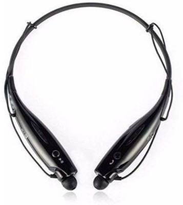 GUGGU UGK_504H HBS 730 Neck Band Wireless Bluetooth Headset Bluetooth(Black, In the Ear)