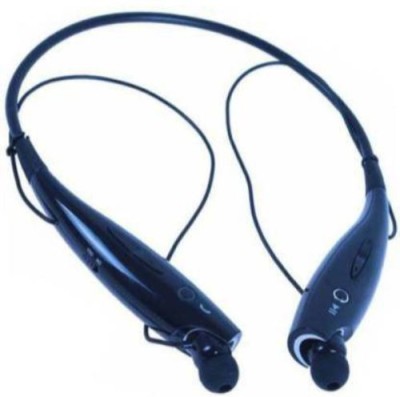 GUGGU VNI_687H_ HBS 730 Neck Band Wireless Bluetooth Headset Bluetooth Headset(Black, In the Ear)