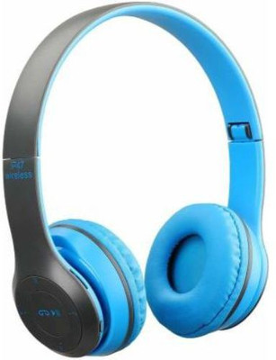 GUGGU UEK_717H P47 Over the head Bluetooth Headset Bluetooth(Black, On the Ear)