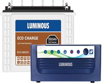 Luminous Eco Volt 850 Va Rcst Tubular Inverter Battery 150ah 850 Va Sine Wave Best Price In India As On 21 June 17 Compare Prices Buy Luminous Eco Volt 850