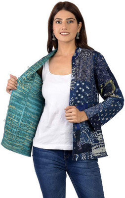 Ravaiyaa - Attitude Is Everything Full Sleeve Floral Print Women Jacket