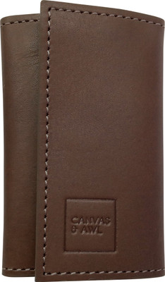 CANVAS & AWL Genuine Leather Key Pouch Key Chain