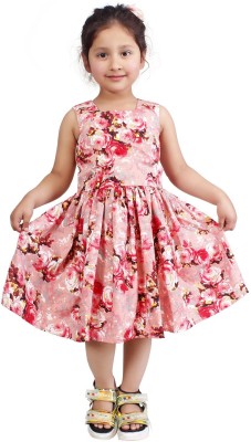 Alisha Moda Indi Midi/Knee Length Casual Dress(Multicolor, Sleeveless)