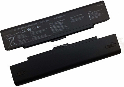 TechSonic Replacement Laptop Battery Compatible For Vaio VGN-CR353 6 Cell Laptop Battery