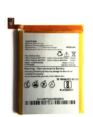 FULL CELL Mobile Battery For  Micromax Canvas 2 Q4310 ACBPN40M05